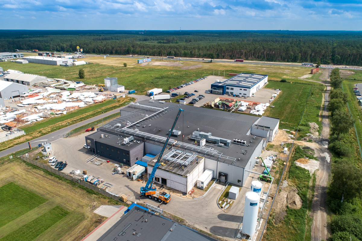 Rozbudowa Zakładów Przetwórstwa Mięsnego SuperDrob